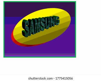 Samsung company logo for brand