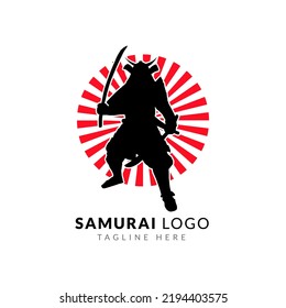 samurai artwork for logo and mascot design