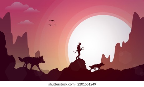 52 Anime Wolf Wallpaper Images, Stock Photos & Vectors | Shutterstock