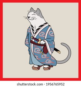 1,201 Cat samurai Images, Stock Photos & Vectors | Shutterstock