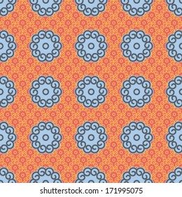 Samurai Chips Seamless Background Pattern