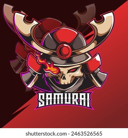 samurai e sport game logo