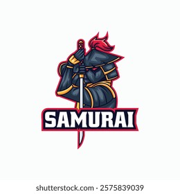 Samurai E-Sport And Sport Logo