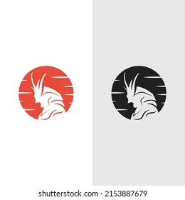 samurai icon vector illustration template design