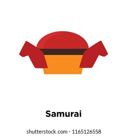 Samurai icon vector isolated on white background, Samurai transparent sign , human illustrations , human illustrations