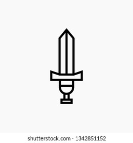 Samurai icon white background