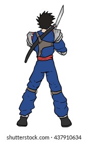 samurai illustration