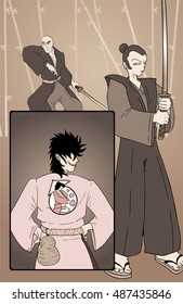 samurai illustration