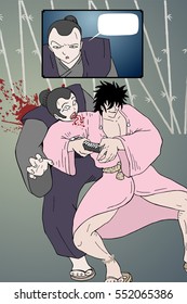 samurai illustration