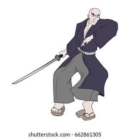 samurai illustration