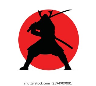 
samurai japan 2 vector design