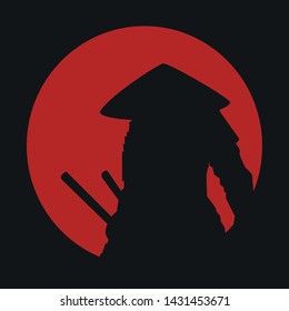 Samurai Japan Vector Ronin Art