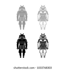 Samurai Japan warrior icon