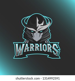 Samurai Logo Template Illustration Design