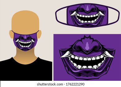 samurai mask for a new normal life that is stylist.