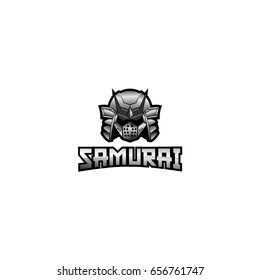 samurai metal vector eps 10