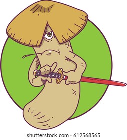 samurai mushroom