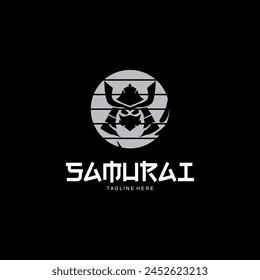 Samurai Ronin Samurai logo vector. Ronin logo.