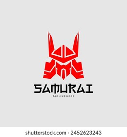 Samurai Ronin Vector con el logo de Samurai. Logo de Ronin.