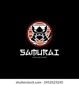Samurai Ronin Samurai logo vector. Ronin logo.