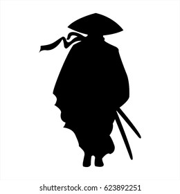 Samurai silhouette