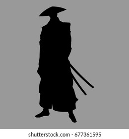 samurai silhouette