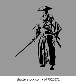 samurai silhouette