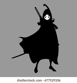 samurai silhouette