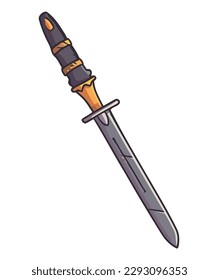Espada de Samurai al borde de la batalla por el blanco