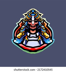 Samurai Vector Art For Gaming Mascot or Esport logo 