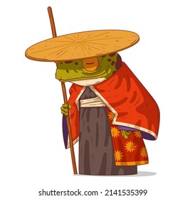 A Samurai  vector