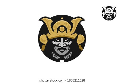 samurai vector logo EPS 10 file