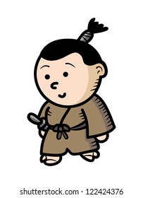 samurai warrior cartoon