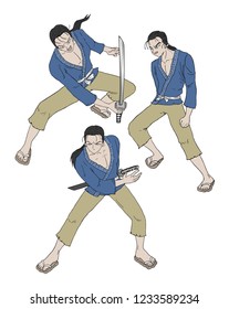 samurai warrior illustration
