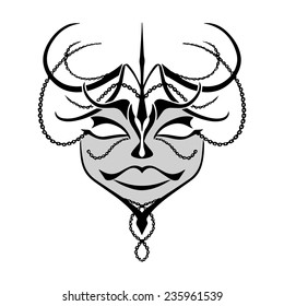 Samurai Warrior Mask