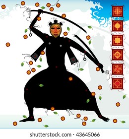 samurai wars in spring time