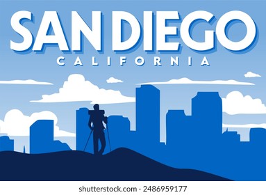 san diego california estados unidos con hermosas vistas