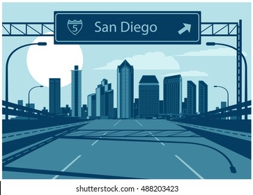 Skyline von San Diego