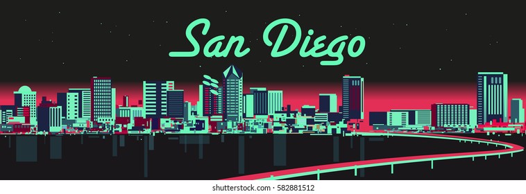 Skyline von San Diego