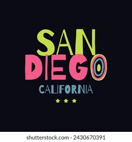 san diego,tee shirt graphics and print design