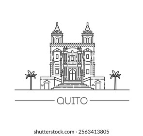 San Francisco Church. Quito, Ecuador