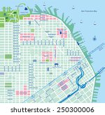 San Francisco City Map / Vector illustration
