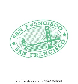 San Francisco City Rubber Stamp