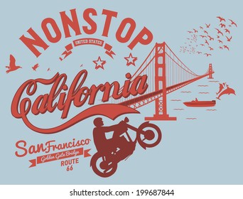 san francisco golden gate bridge vector art