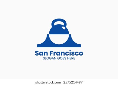 San Francisco Gym Logo. Vector Illustration