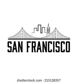  San Francisco skyline illustration