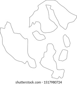 san juan county map in state of washington