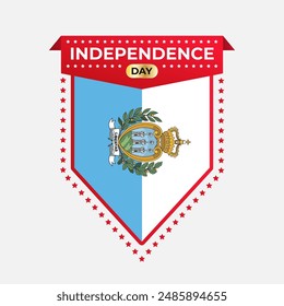 San Marino Independence Day Banner Design