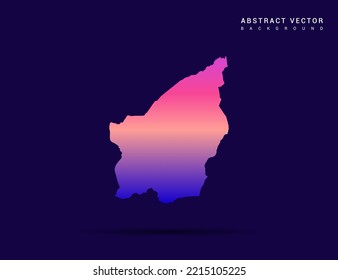 San Marino map Colorful gradient style vector Illustration 