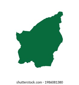 San Marino Map. San Marino map vector illustration. San Marino map silhouette